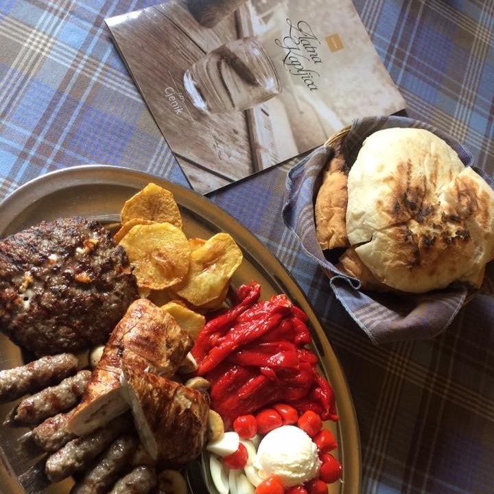 Roštilj s menuom Zlatna Kapljica